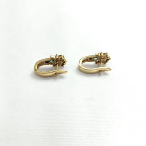 ARETES PAR ORO 14 K 4 GRMS (SEMINUEVO)