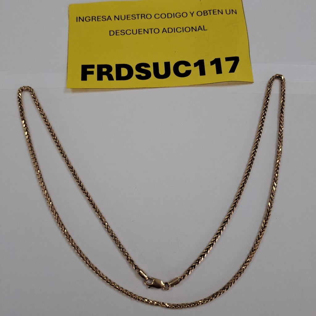 CADENA ORO 10 K 3,80 GRMS (SEMINUEVO)