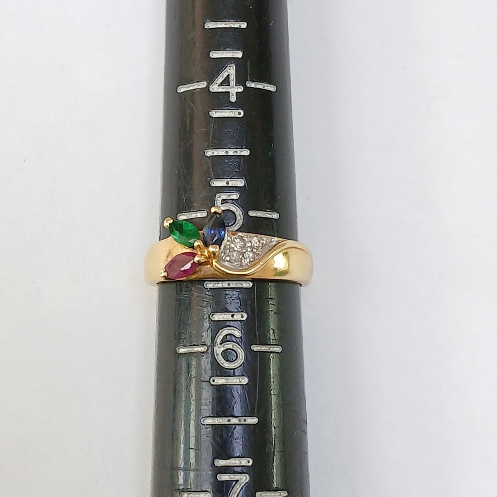 ANILLITO ORO 14 K 2.9 GRMS (SEMINUEVO)