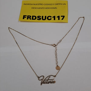 COLLAR ORO 10 K 3.3 GRMS (SEMINUEVO)