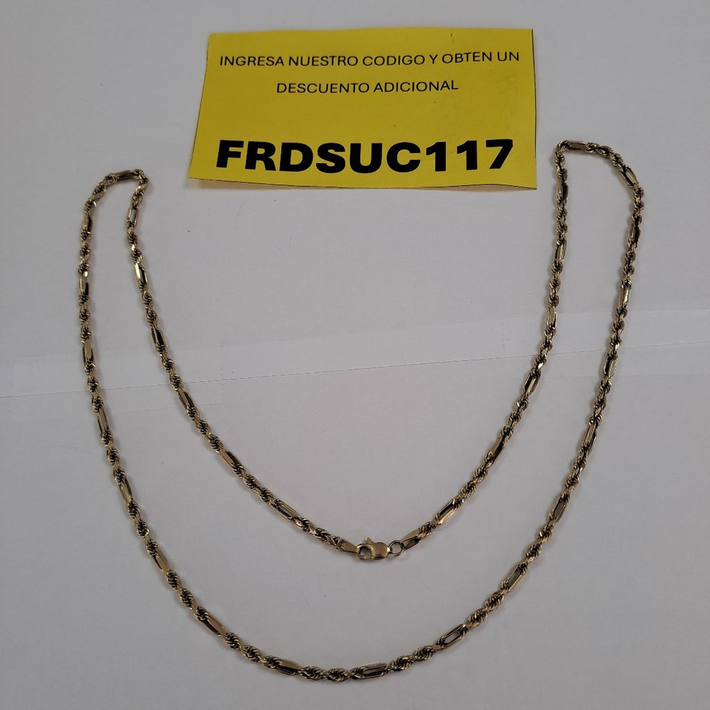 CADENA ORO 10 K 7.7 GRMS (SEMINUEVO)