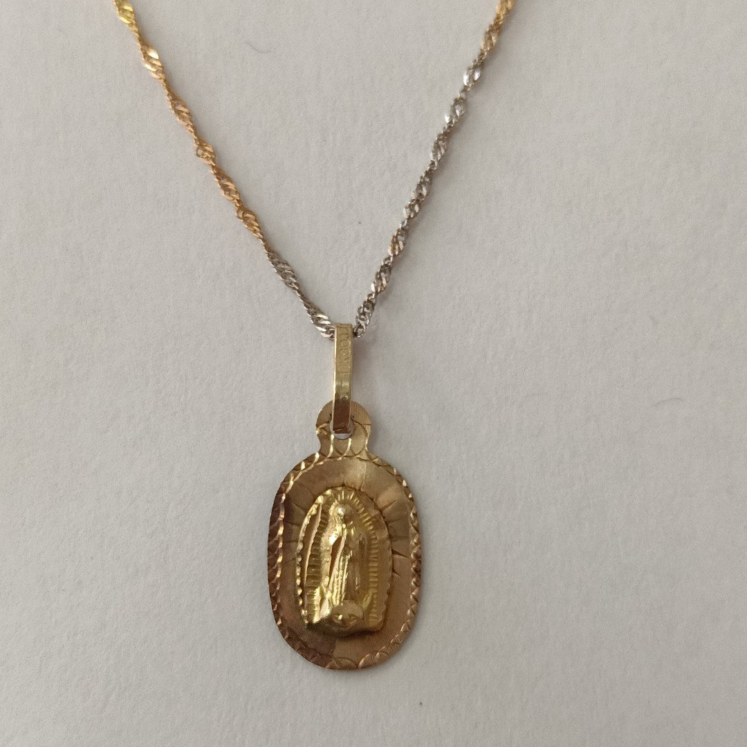 CADENA, DIJE ORO 10 K 1.5 GRMS (SEMINUEVO)