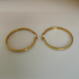 ARRACADAS PAR ORO 14 K 2.2 GRMS (SEMINUEVO)