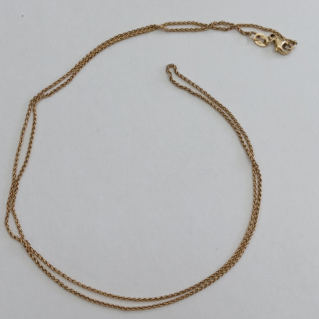 CADENA ORO 14 K 3,60 GRMS (SEMINUEVO)