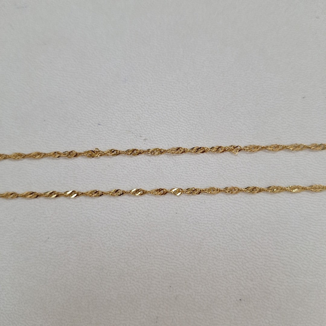 CADENA ORO 10 K 2.7 GRMS (SEMINUEVO)