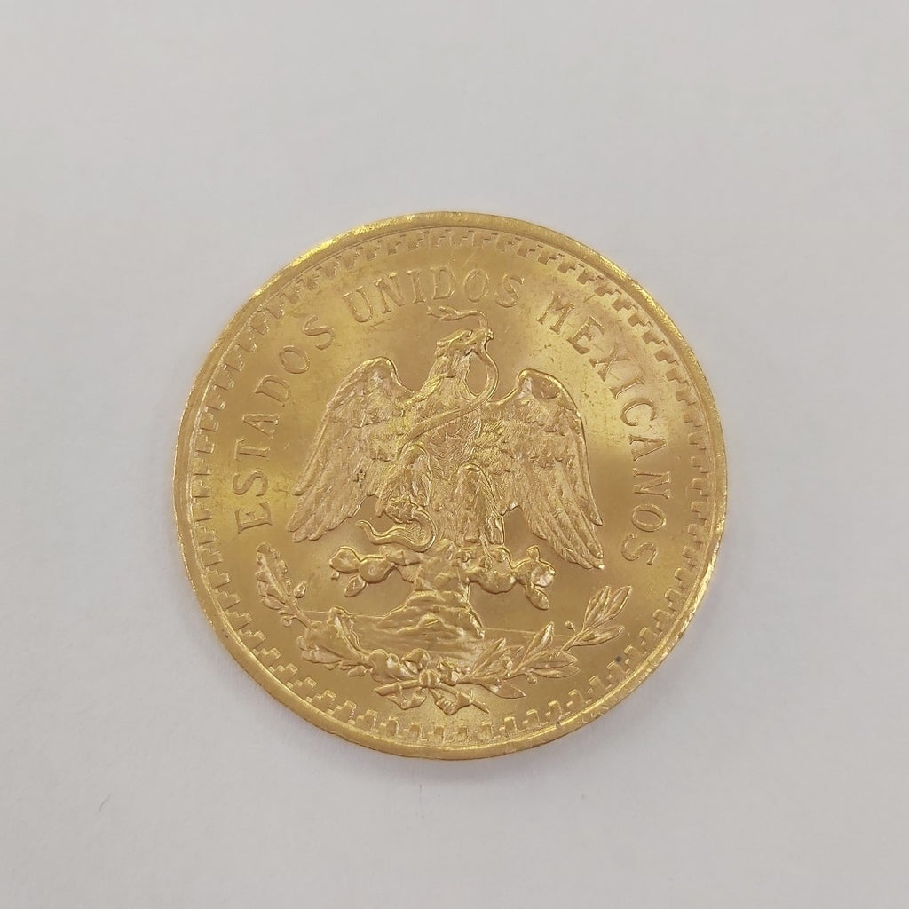 K1 41.6 GRMS 21 K IDENTIFICACIÓN MONEDA NOMINATIVA MONEDAS PESOS 50 PESOS (SEMINUEVO)