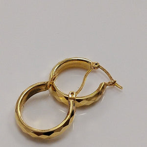 ARRACADAS PAR ORO 14 K 2.5 GRMS (SEMINUEVO)
