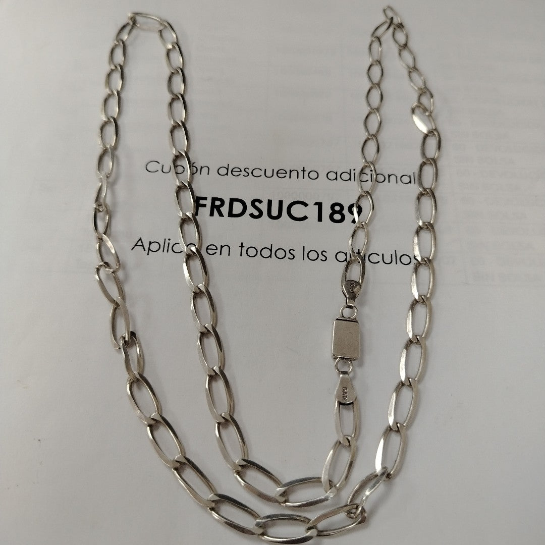 CADENA PLATA 25.6 GRMS (SEMINUEVO)