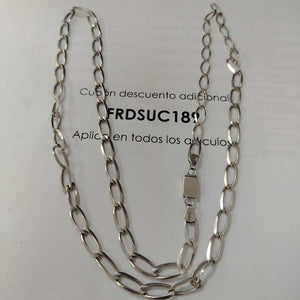 CADENA PLATA 25.6 GRMS (SEMINUEVO)