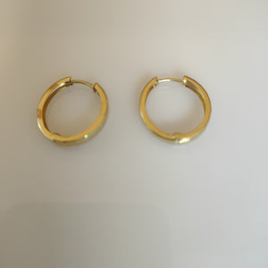 ARRACADAS PAR ORO 14 K 1.6 GRMS (SEMINUEVO)