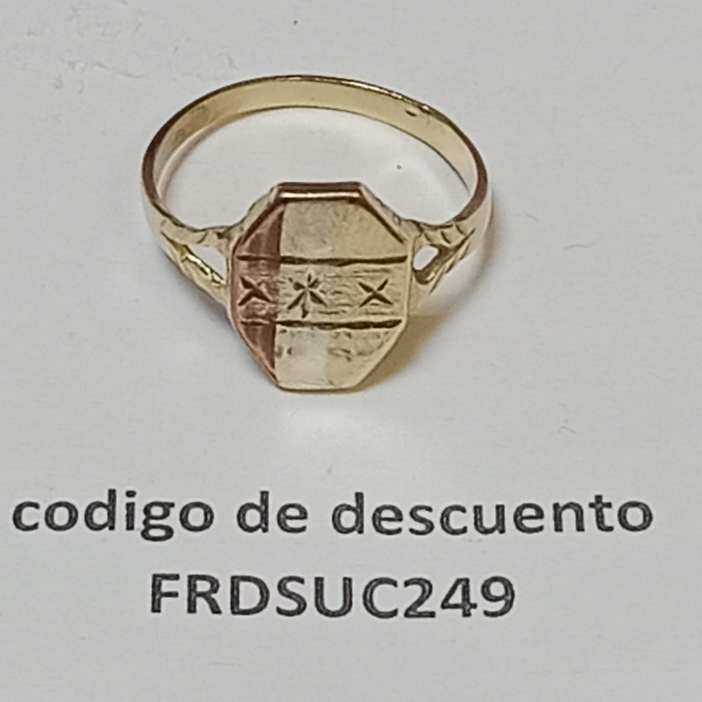 ANILLITO ORO 10 K 1.6 GRMS (SEMINUEVO)