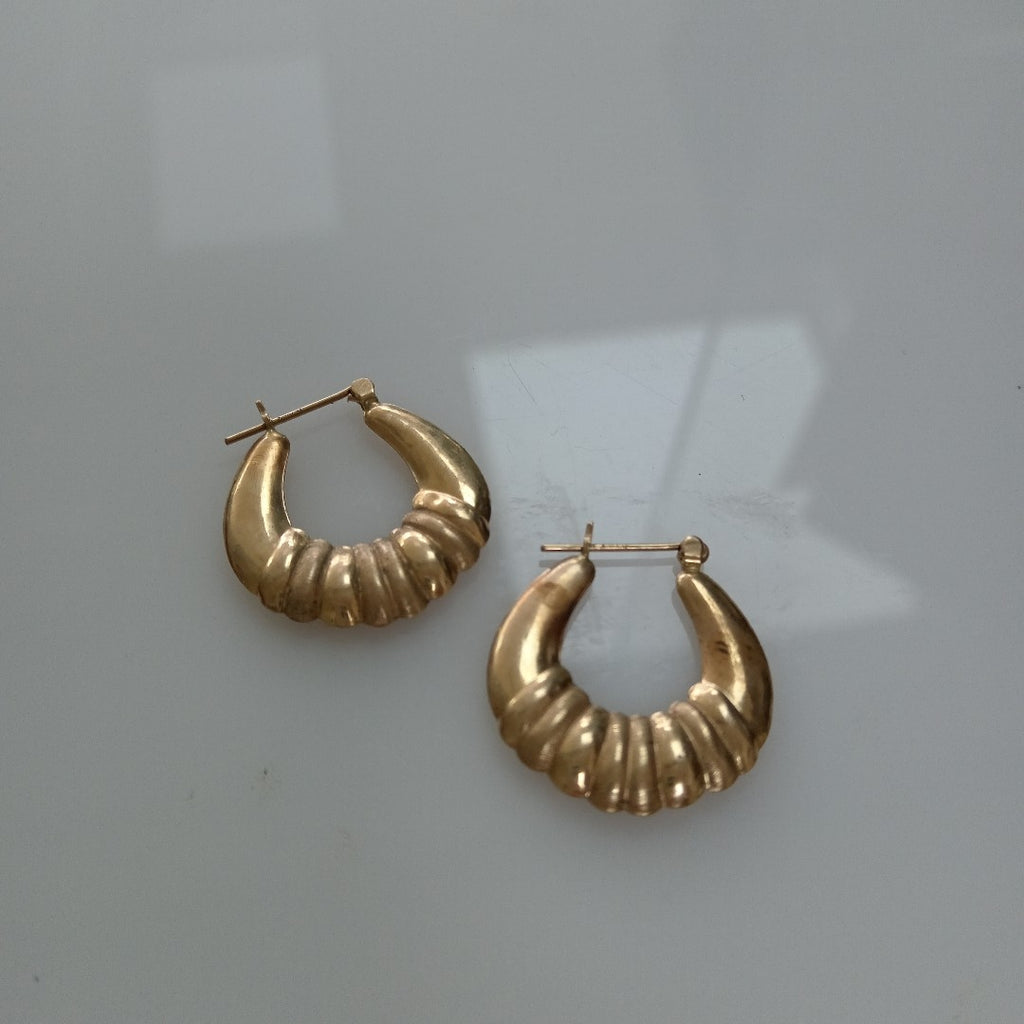 ARETES PAR ORO 14 K 2.5 GRMS (SEMINUEVO)