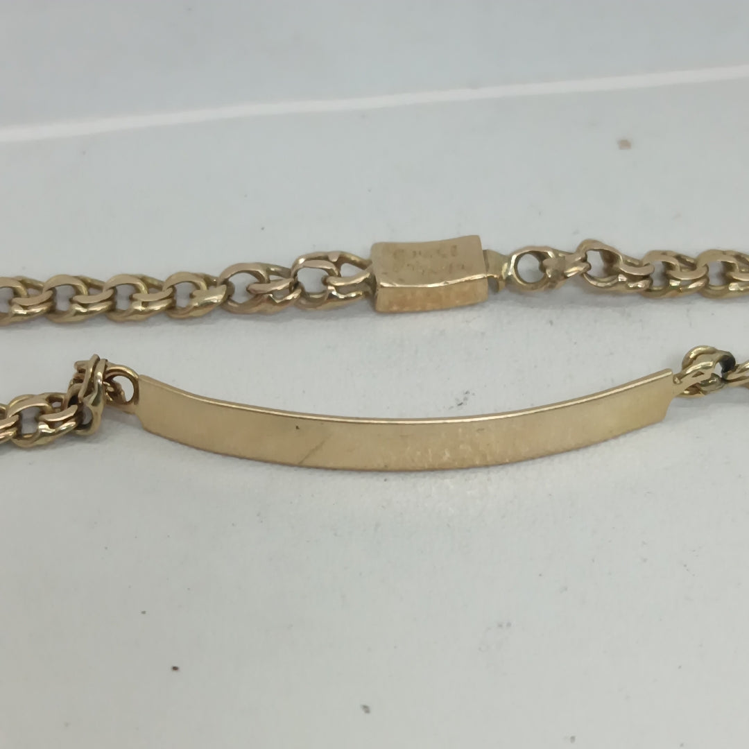 ESCLAVA ORO 14 K 6.6 GRMS (SEMINUEVO)