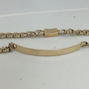 ESCLAVA ORO 14 K 6.6 GRMS (SEMINUEVO)