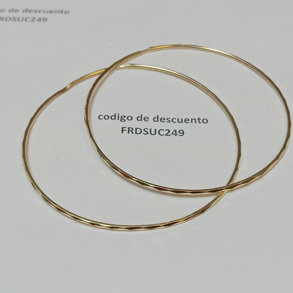 ARRACADAS PAR ORO 10 K 2.8 GRMS (SEMINUEVO)
