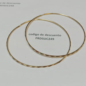 ARRACADAS PAR ORO 10 K 2.8 GRMS (SEMINUEVO)