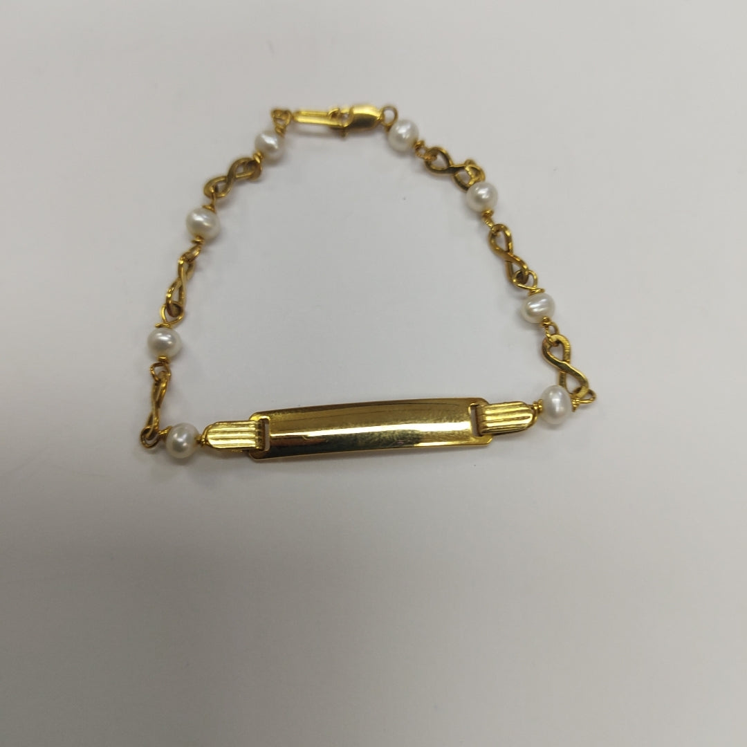 ESCLAVA ORO 14 K 3.1 GRMS (SEMINUEVO)