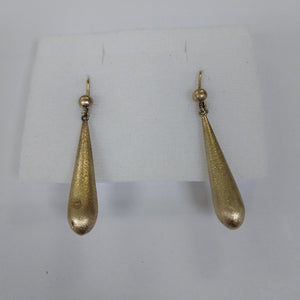 ARRACADAS PAR ORO 14 K 6.5 GRMS (SEMINUEVO)