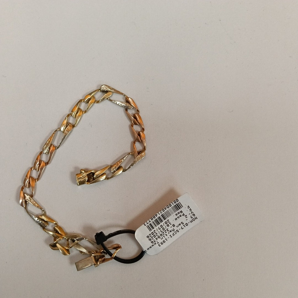 PULSERA ORO COMBINADO 14 K 9,40 GRMS (SEMINUEVO)