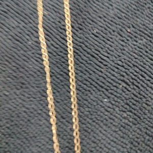 CADENA, MEDALLA RELIGIOSA ORO 10 K 2.6 GRMS (SEMINUEVO)