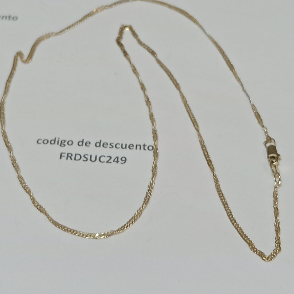 CADENA ORO 10 K 1,80 GRMS (SEMINUEVO)