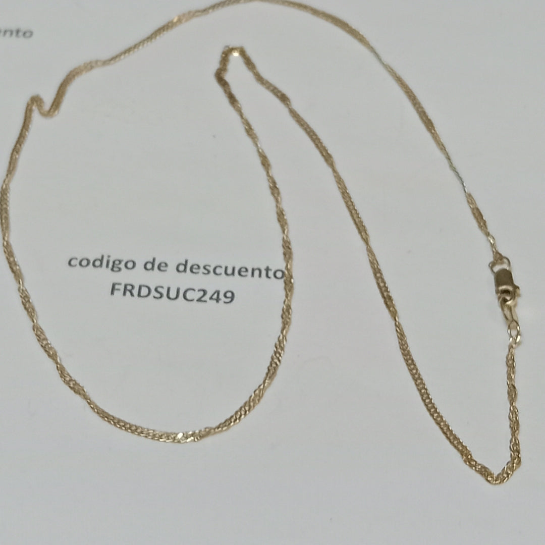 CADENA ORO 10 K 1,80 GRMS (SEMINUEVO)