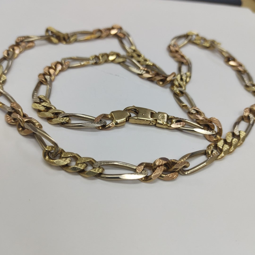 CADENA ORO,ORO COMBINADO 14 K 83,30 GRMS (SEMINUEVO)