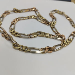 CADENA ORO,ORO COMBINADO 14 K 83,30 GRMS (SEMINUEVO)