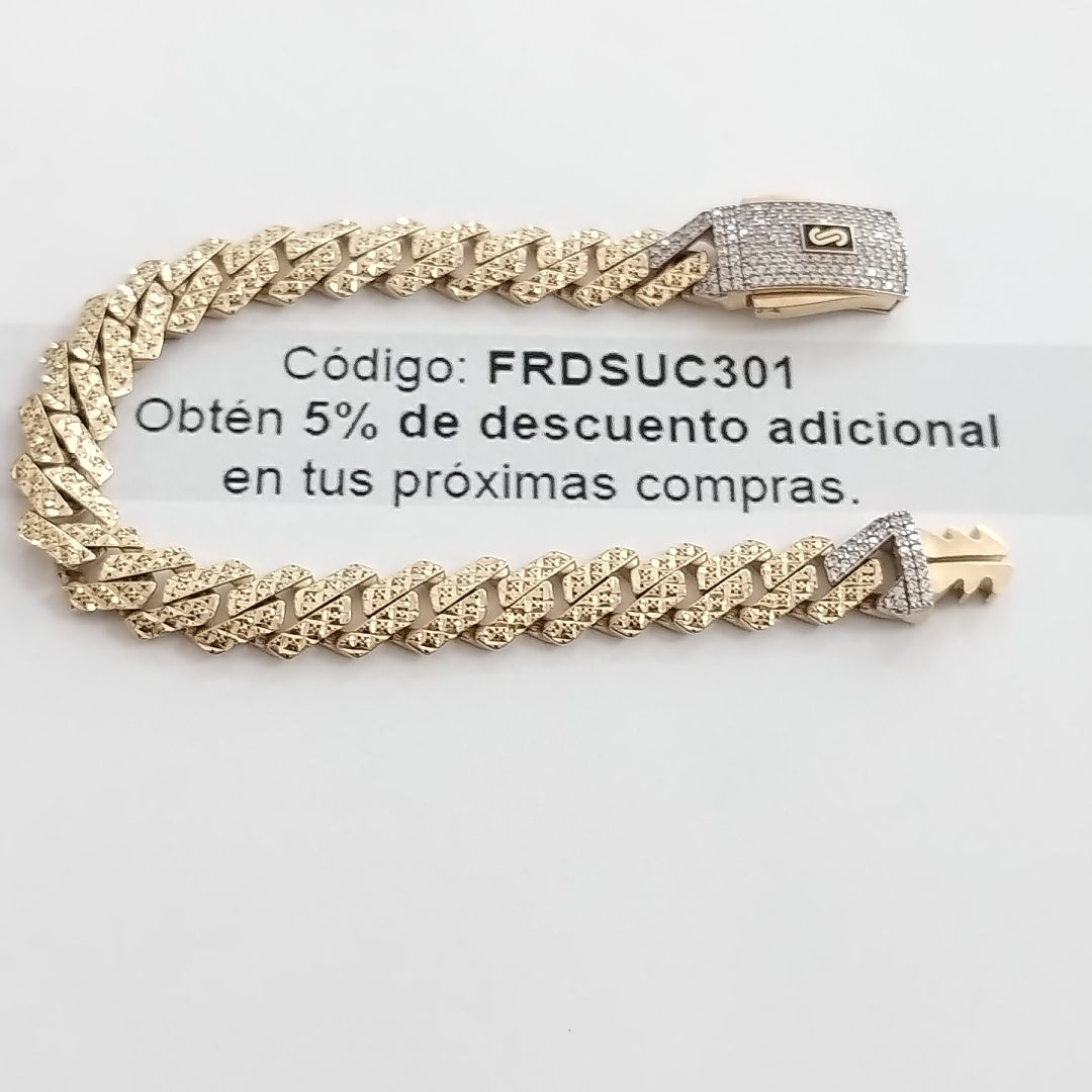 PULSERA ORO 14 K 16.9 GRMS (SEMINUEVO)