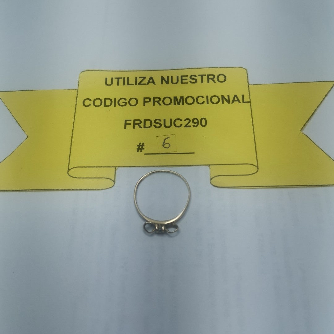 ANILLITO ORO 14 K 0.9 GRMS (SEMINUEVO)