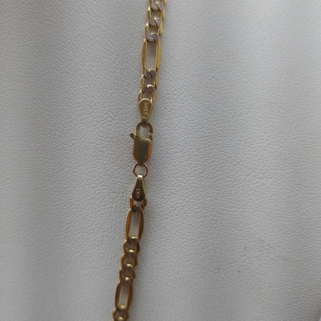 CADENA ORO, RODIADO 14 K 8.3 GRMS (SEMINUEVO)