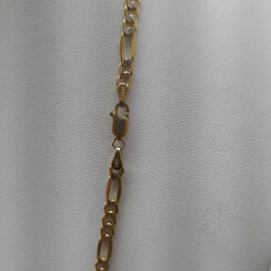 CADENA ORO, RODIADO 14 K 8.3 GRMS (SEMINUEVO)