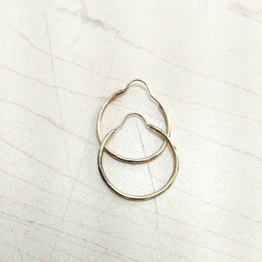 ARRACADAS PAR ORO 14 K 1 GRMS (SEMINUEVO)