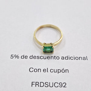 K1 2,40 GRMS 14 K ESPECIFICACIONES COMPLEMENTARIAS ANILLITO CON PIEDRA DE COLOR (SEMINUEVO)