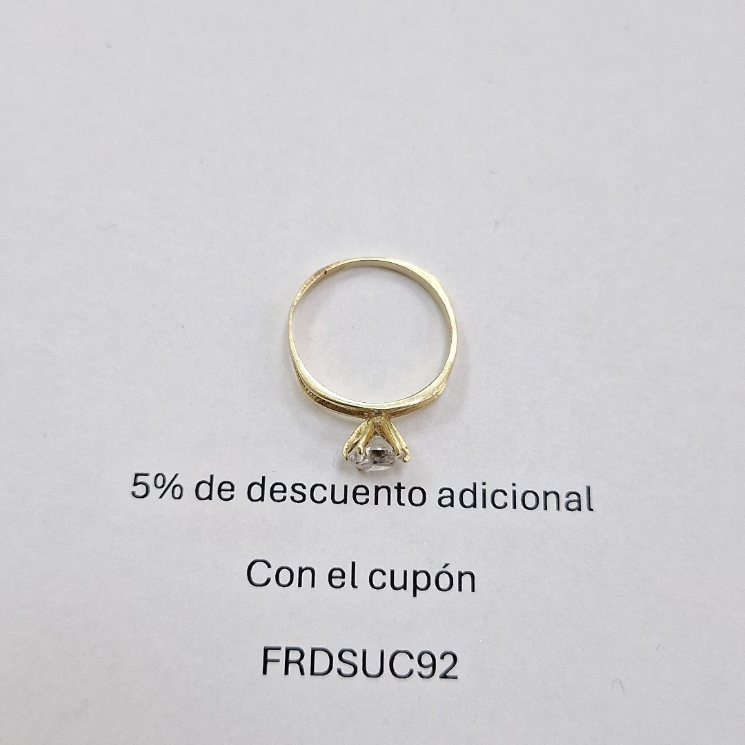 ANILLITO ORO 10 K 1.7 GRMS (SEMINUEVO)