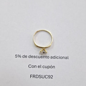 ANILLITO ORO 10 K 1.7 GRMS (SEMINUEVO)