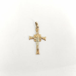 CRUCIFIJO ORO 10 K 1,60 GRMS (SEMINUEVO)