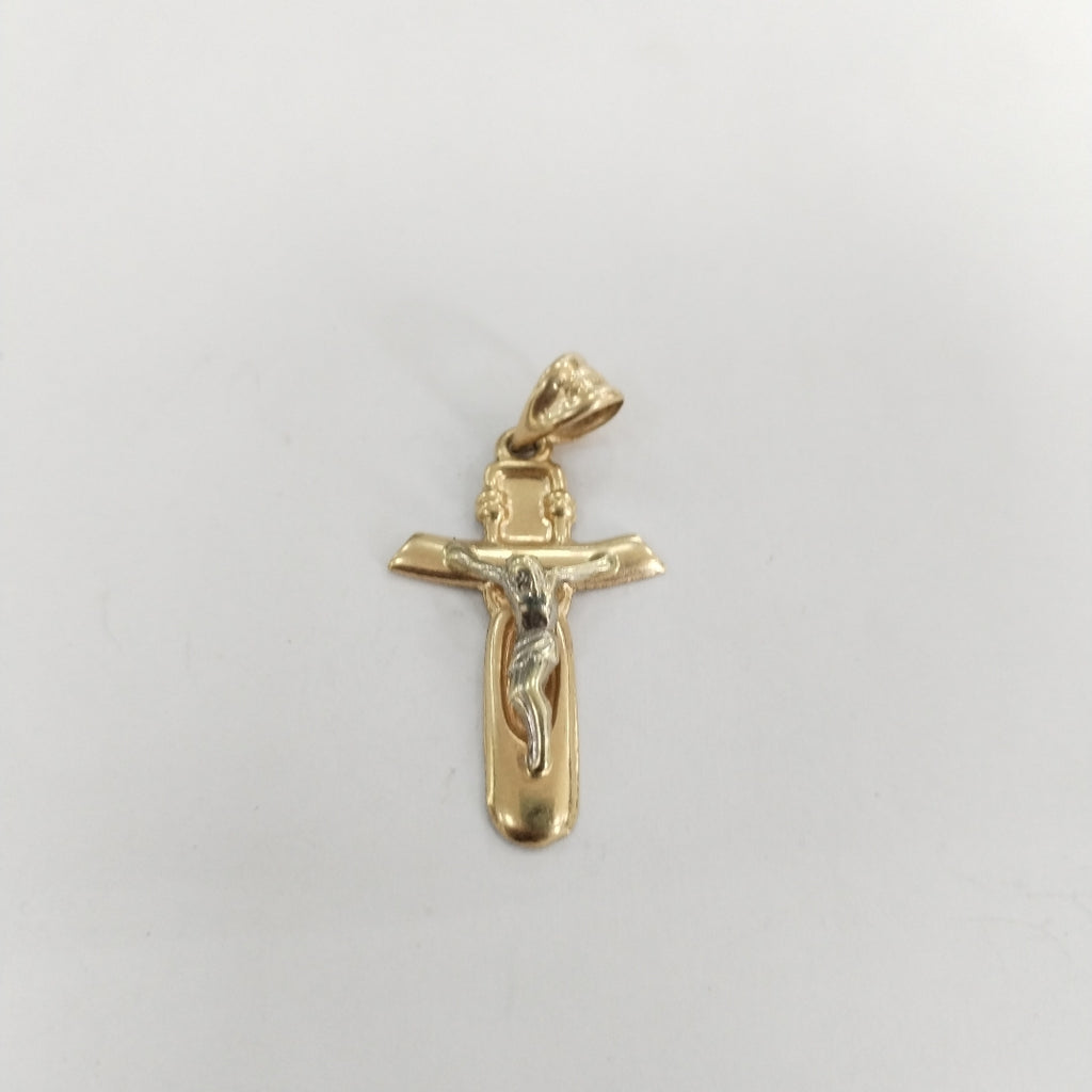 CRUCIFIJO ORO 14 K 1,40 GRMS (SEMINUEVO)