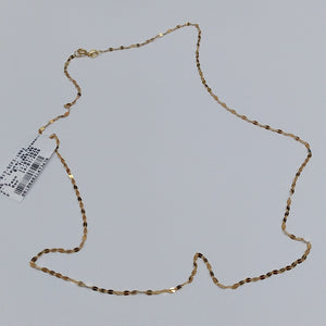 CADENA ORO 14 K 1,10 GRMS (SEMINUEVO)