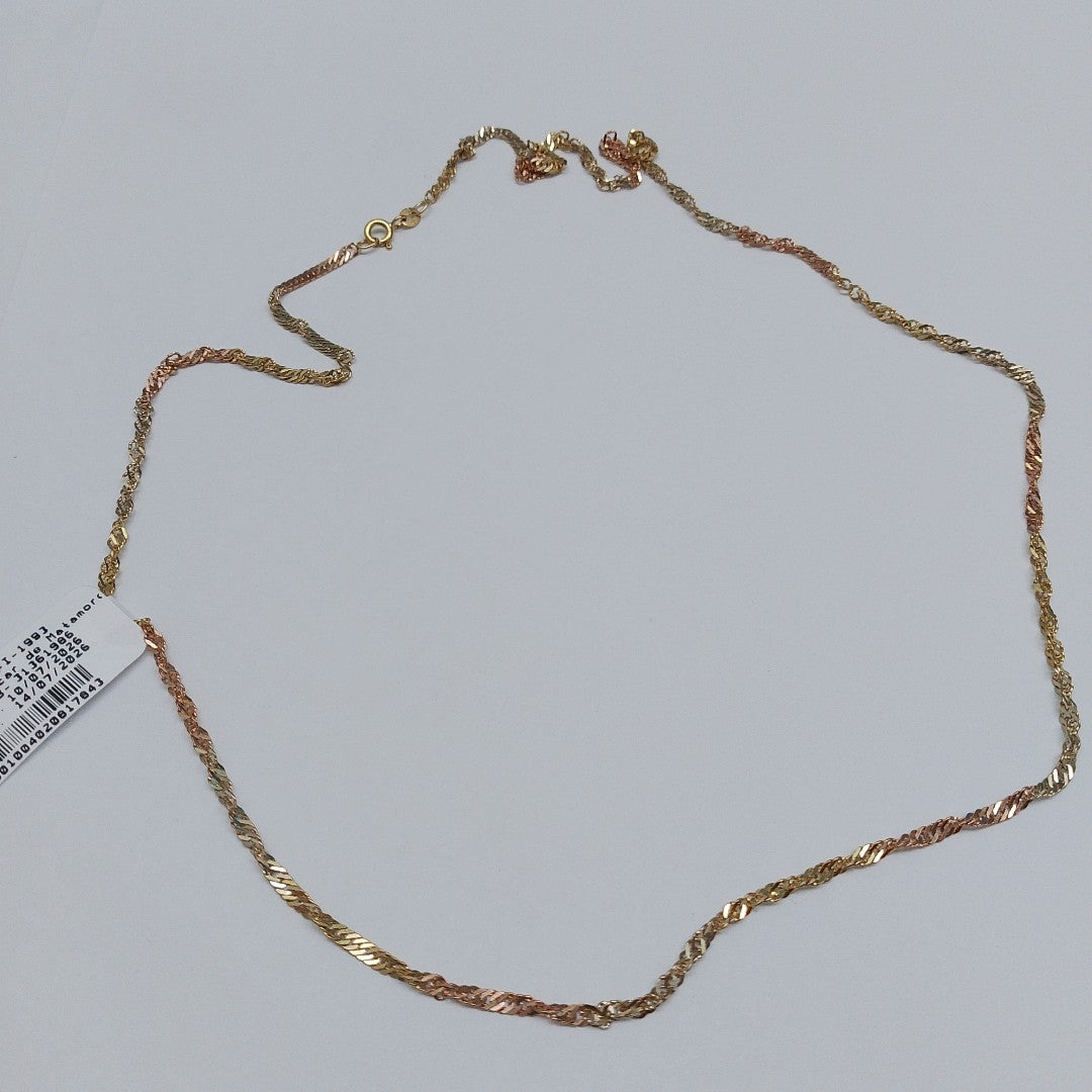 CADENA ORO 10 K 4.9 GRMS (SEMINUEVO)