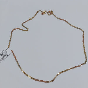 CADENA ORO 10 K 4.9 GRMS (SEMINUEVO)