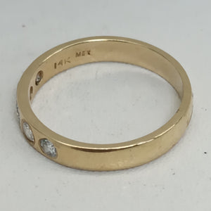 ARGOLLA ORO 14 K 3.6 GRMS (SEMINUEVO)