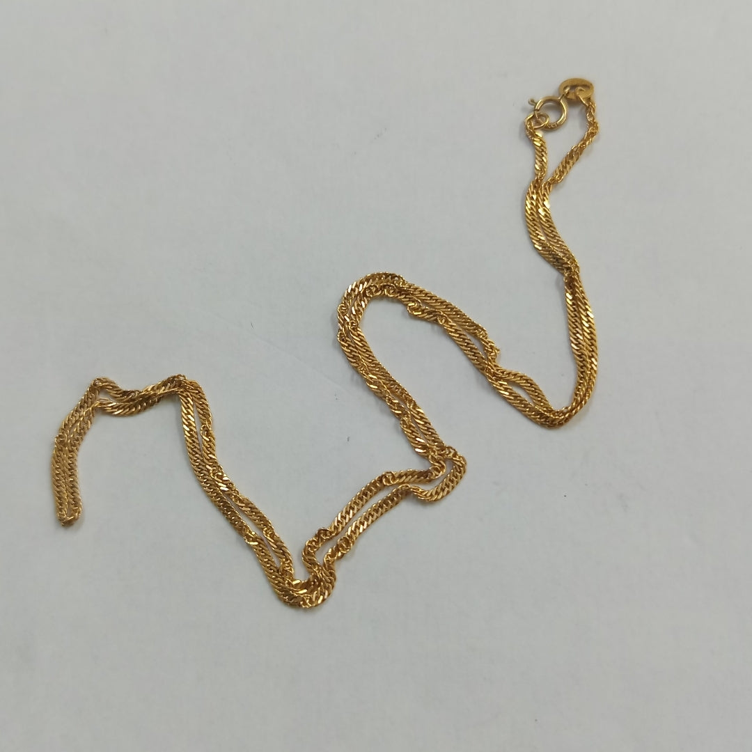 CADENA ORO 10 K 2.1 GRMS (SEMINUEVO)