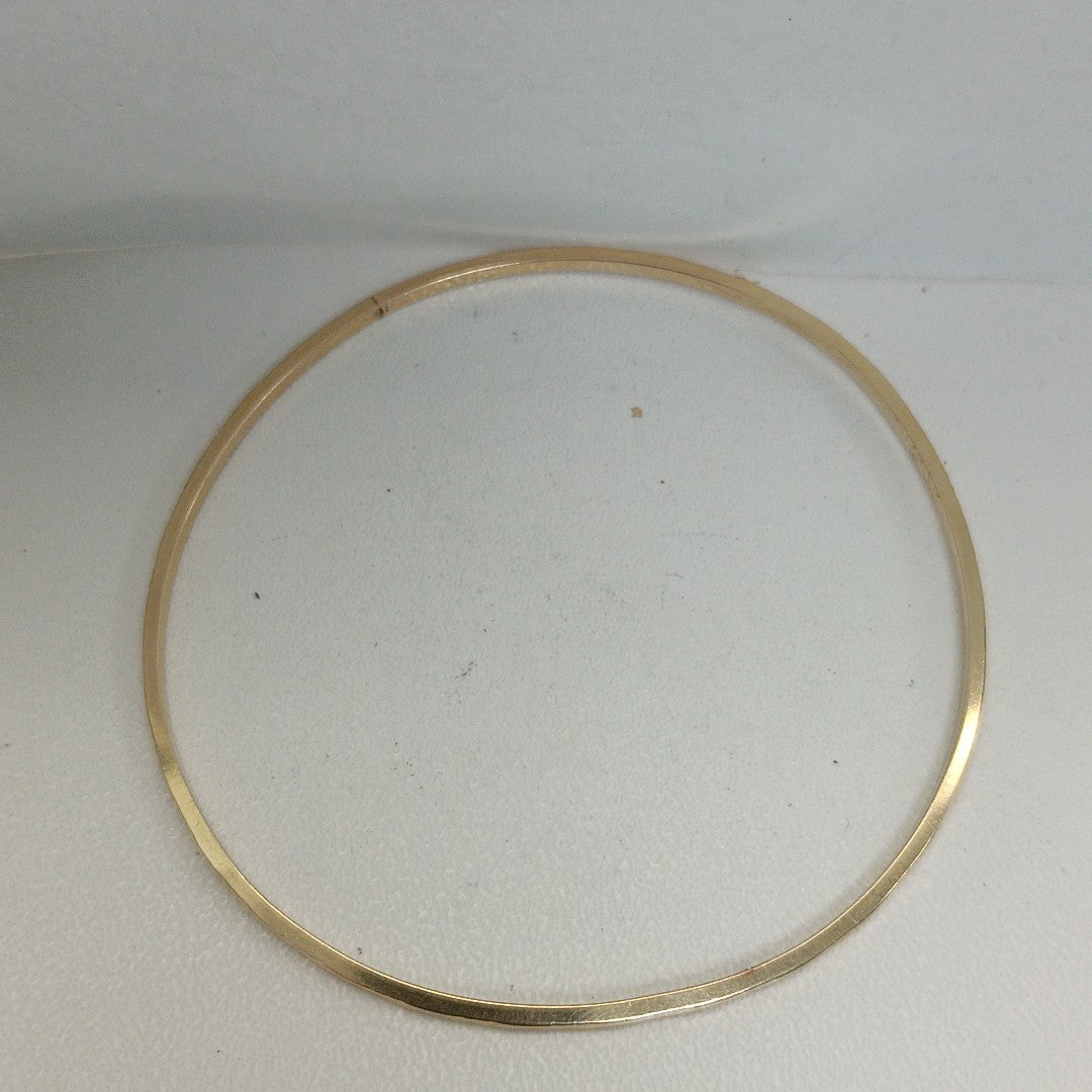 PULSERA RIGIDA ORO 14 K 6.5 GRMS (SEMINUEVO)