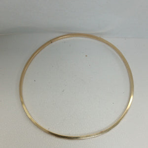 PULSERA RIGIDA ORO 14 K 6.5 GRMS (SEMINUEVO)