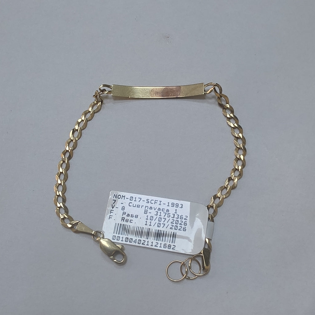 ESCLAVA ORO 10 K 2.9 GRMS (SEMINUEVO)