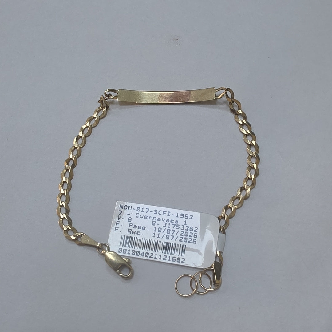 ESCLAVA ORO 10 K 2.9 GRMS (SEMINUEVO)