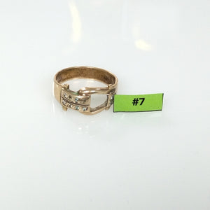 ANILLO ORO 14 K 4,10 GRMS (SEMINUEVO)