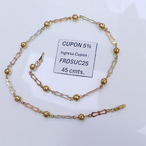 COLLAR ORO 14 K 11.5 GRMS (SEMINUEVO)