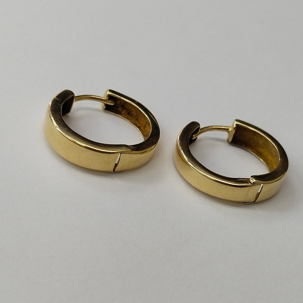 ARRACADAS PAR ORO 14 K 1.6 GRMS (SEMINUEVO)